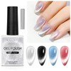 Makartt Cat Eye Gel Nail Polish: Universal Jelly Holographic Cateye