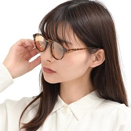 FashionBerry Polarized Dimming Combined Polarized Dimming Women's Boston Sunglasses, Glasses, Color Concentration Change, Blue Light, Day and Night, Eye Friendly, Reduces Glare, Lightweight, UV