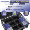 Vilcjson Toploader Storage Box - Card Organizer for 3" x