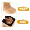 LALAFINA 1Pc Bamboo Smart Watch Charging Stand Durable Lightweight Charging
