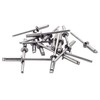 Rapid Rivets Stainless Steel Including Drill Bit, 4.8 x 25