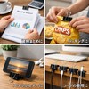 Studio Plus 100 Pieces 6 Different Size Double Clips 51mm