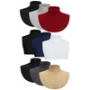 Giegxin 9 Pcs Women Fake Turtleneck Dickey Collars Detachable False