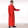BLESSUME Catholic Coutane Clergy Church Priest Roman Liturgical Robe, red