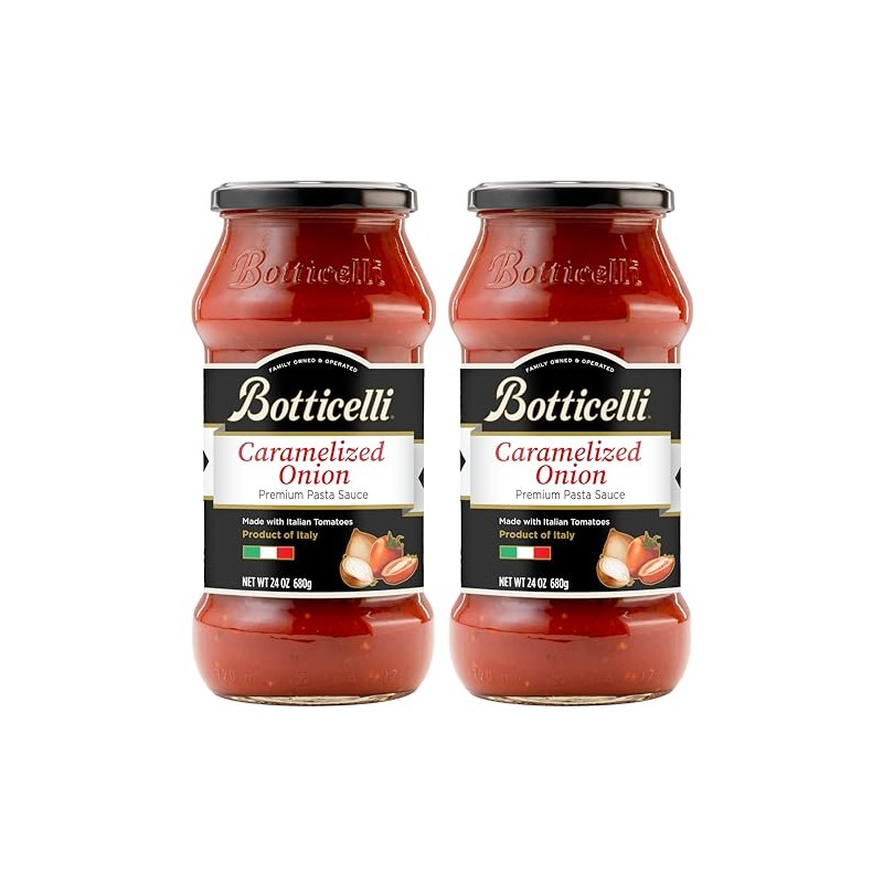 Botticelli Pasta Sauce | 2-Pack | 24 oz each (Caramelized