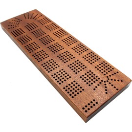 Brimtoy 5 track hardwood continuous cribbage board
