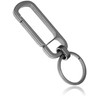 TKhits Titanium Carabiner Keychain [Made of Light and Durable Titanium