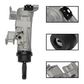 Uenopedin MJ Ignition Switch with Ignition Lock Cylinder Replacement for VW MK3 EOS G0LF MK5 CA DDY 1K0905841