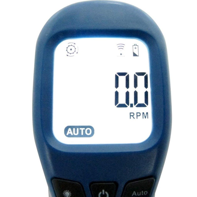 Handheld Digital Laser Tachometer Non-Contact RPM Meter Motor Speed Gauge