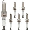 CCIYU Pack of 6 Platinum Iridium car spark plugs Fit