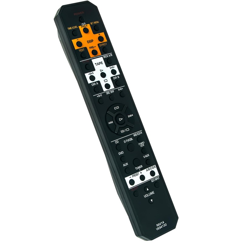 ROLLGAN RAV14 V694130 Replacement Remote Control Applicable for Yamaha AV
