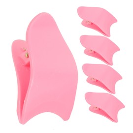 NOLITOY Ergonomic Eyelash Applicator Tweezers 5pcs False Lashes Clamp for Makeup Portable for Anywhere