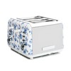 VQ Laura Ashley China Rose Stainless Steel 4 Slice Toaster