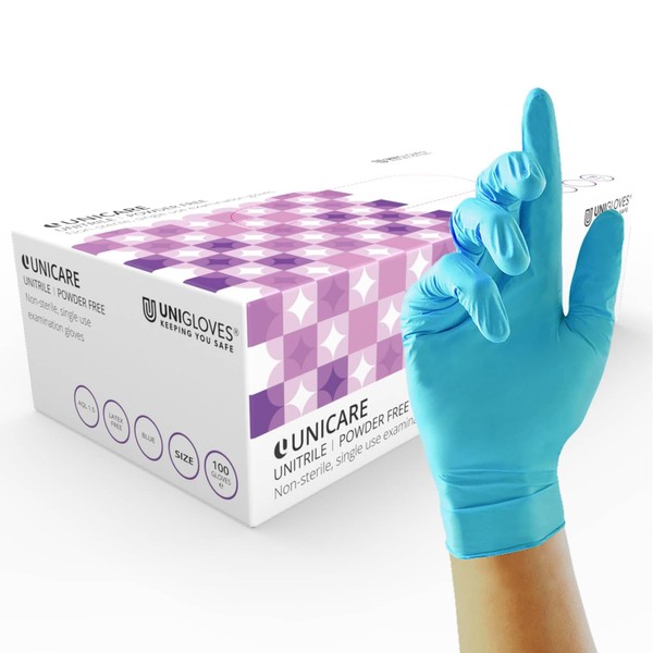 Unigloves Unitrile GS0053 Examination - Multipurpose, Powder Free and Latex