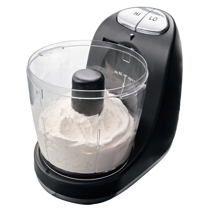 Oster FPSTMC3321 3-Cup Mini Chopper with Whisk, Black