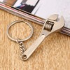 WsjiaboFux Mini Copper Adjustable Wrench Spanner Keychain Keyring Practical Portable
