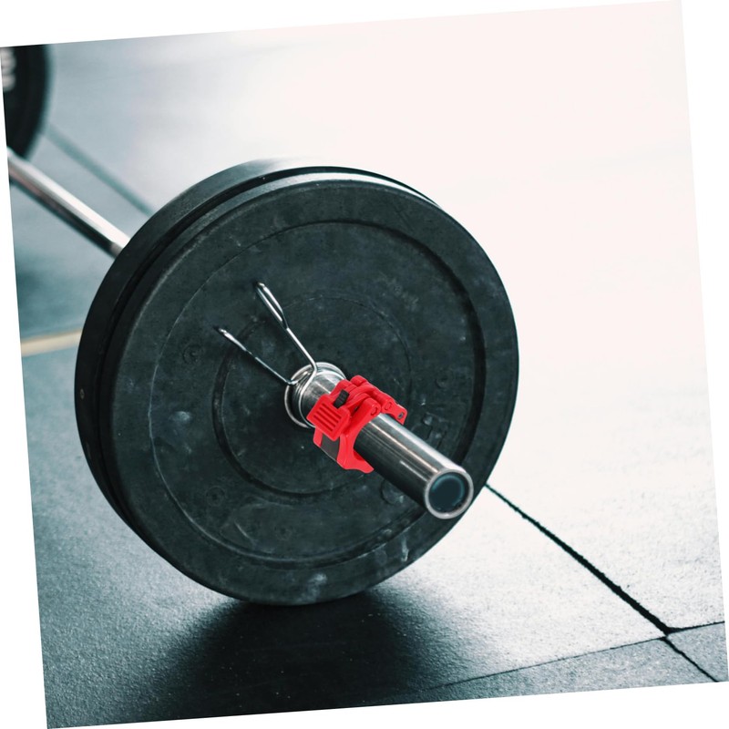 ABOOFAN 1Pair Heavy Duty Barbell Clamps Quick Release Locking Collar