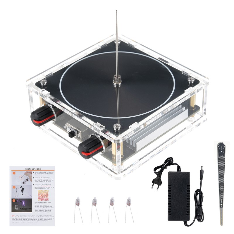 Experiment Arc Plasma Coil BT Speaker Wireless Transmit Experiment Science