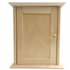 Wooden World - Wooden key cabinet with door key house