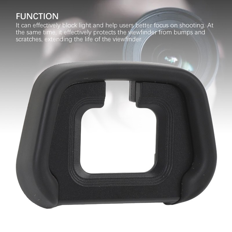 Camera Eyecup ABS Rubber Light Blocking Anti Scratch Camera Viewfinder
