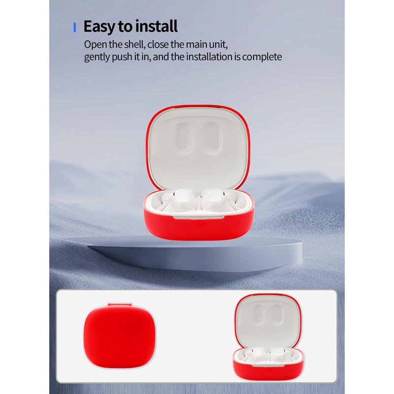 Case for Oladance OWS Active Noise Cancelling Earbuds,UYRUREL Premium Silicone