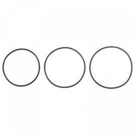 sourcing map Nitrile Rubber O-Rings 25mm 27mm 28mm OD 23mm 25mm 26mm ID 1mm Thick Seal Gasket, Black 60in1 Set