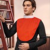 Auroeyfairy Priest Clergy Tab Collar Unisex Costume Pastor Bib Dickey
