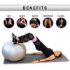 KEEPPEAK Resistance Booty Bands Set: 3 Non-Slip Fabric Exercise Bands