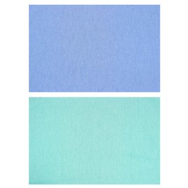 miwaki Placemat, Fabric Placemat, For Children, Boys, Girls, Elementary School, Set of 2, Simple, with Name Tag, Motif, Plain, Blue, Green, L