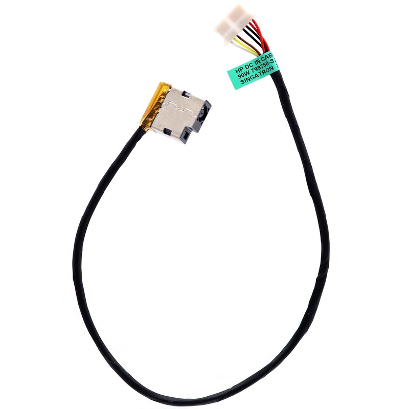 Deal4GO 90W DC Power Jack Cable Socket Connector 799750-Y23/F23/S23/T23 Replacement