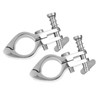 2pcs Steel Boat Hinged Upper Jaw Slide Marine Hardware Fittings