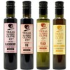 Balsamic Vinegar Combo 4 Pack (250ml Each): Blackberry, Fig, Peach,