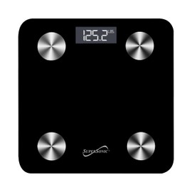 Supersonic SC-851BTS Bluetooth Enabled Fitness Weight Scale Tracker