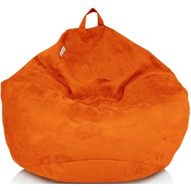 Delmach Bean Bag Stuffed Animal Storage Or Cover | No Filler | Extra Large | for Adults Or Kids | Double Stitched | Durable Zipper | Premium Microsuede