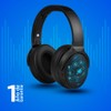 Vorago HPB-401-LED Audifonos Inalambricos con Luz Led Rainbow Diadema Bluetooth