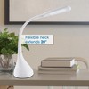 OttLite Creative Curves LED Desk Lamp with Adjustable Neck -