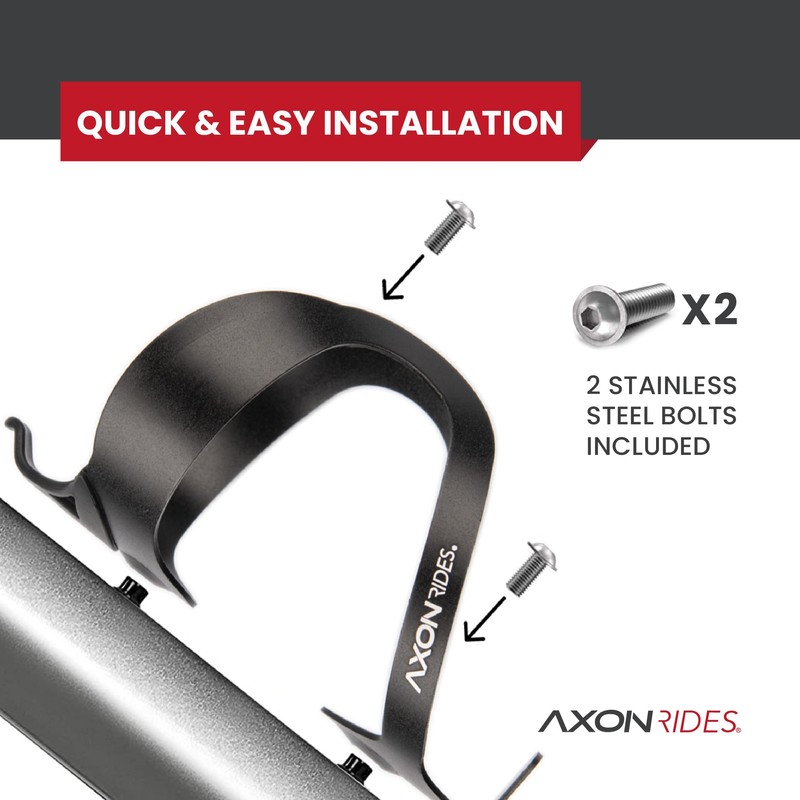Axon Rides Bike Bottle Holder, Lightweight Bike Drink Holder, fits