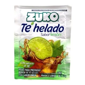 ZUKO 12-Pk ZUKO Cold Tea Lemon Flavored Powdered Drink Mix 13g/.45oz