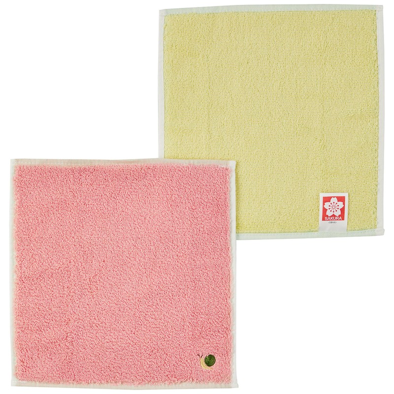 Stylem Takisada-Osaka Sakura Crepas Crepas Towel Towel Set Cotton Pink