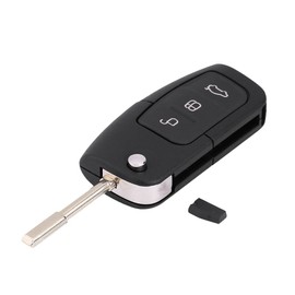 Key for Focus MK2, Replacement Key Remote Control, Car Key, Replacement Remote Key 3-Button Remote Key Fob 433 MHz with Chip 4D60 Replacement for Focus Mondeo C Max S Max