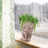 Face Planter Pots Head Planter Face Flower Pot Head Planter
