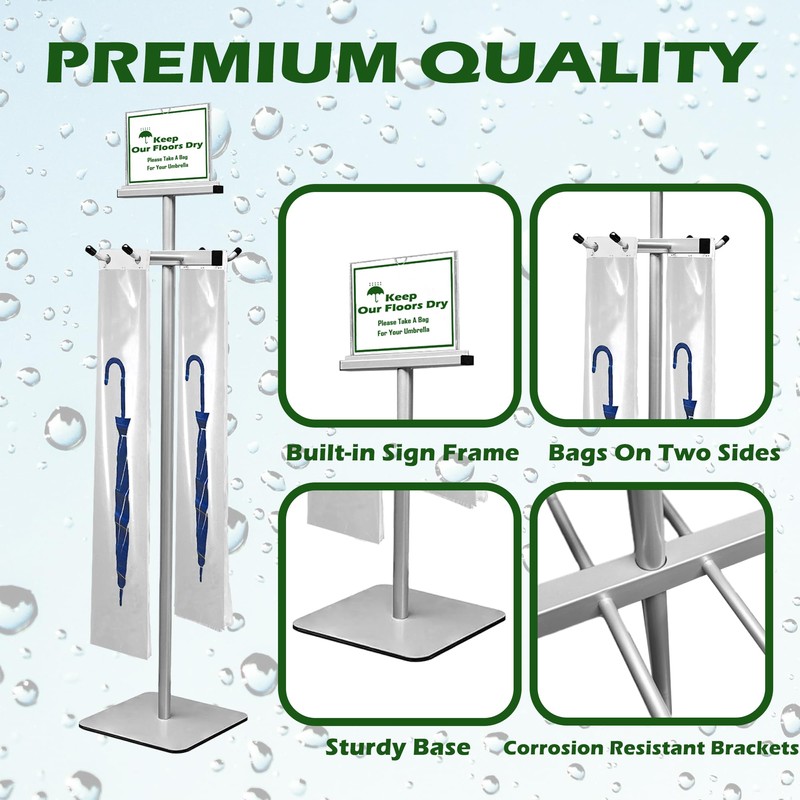 Montex Umbrella Bag Stand, Umbrella Holder Stand with Free 200