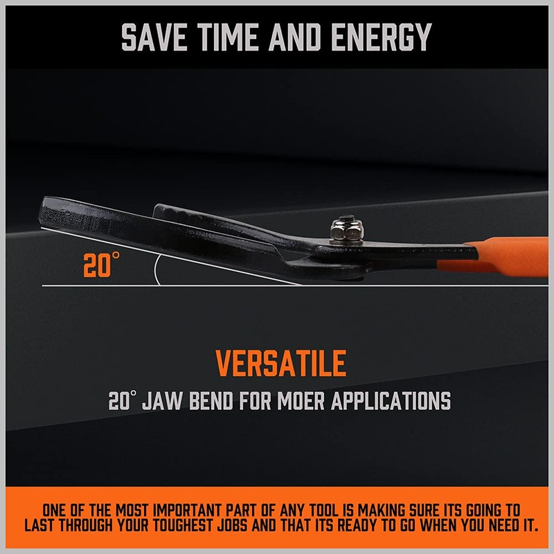 HORUSDY 12" Adjustable Oil Filter Pliers, Adjustable Oil Filter Wrench