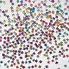 Nail Ssen Nail Stone Parts Acrylic Fish Stone 3.4mm Color Mix 100 Pieces / 네일쎈 네일스톤파츠 아크릴 스톤 물고기 3.4mm 칼라믹스 100개입