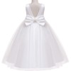 Jup'Elle White Tutu Dress for Baby Girl Toddler Flower Girls