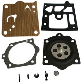 Carburetor Diaphragm Gasket Rebuild Repair Kit for Walbro K24-HDA Husqvarna 357 XP 359 EPA HDA-171 Stens 615-713