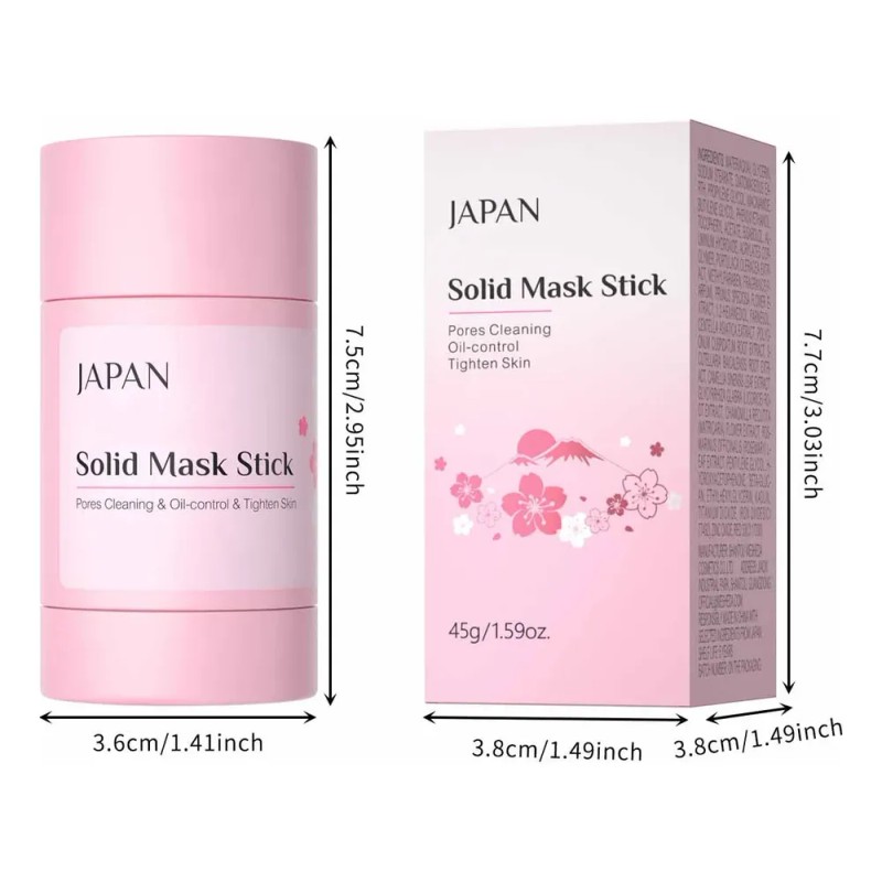 Útil Mascarilla Facial Sólida En Barra, 40 G, Para Untar