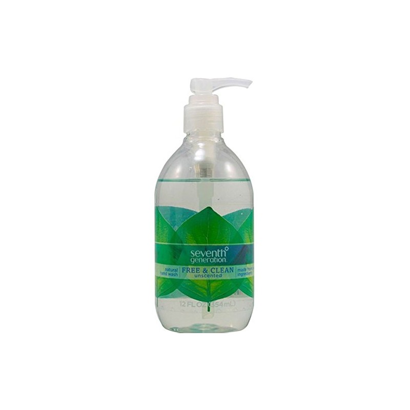 Seventh Generation Hand Wash, Free and Clear, 12 Ounce