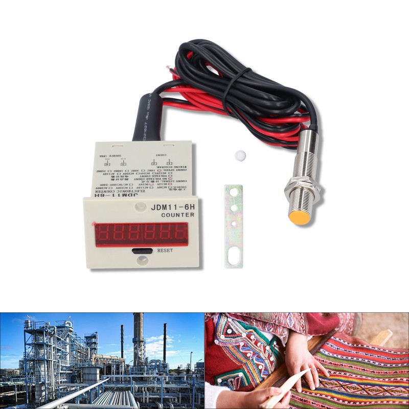BERM Digital Display Counter Sensor Level Contact Industrial Counting Panel