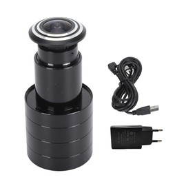 Door Peephole Camera 2MP HD Support Memory Card Storage Cloud Storage Two Way Talk Wireless WiFi Door Eye Hole Camera EU Plug